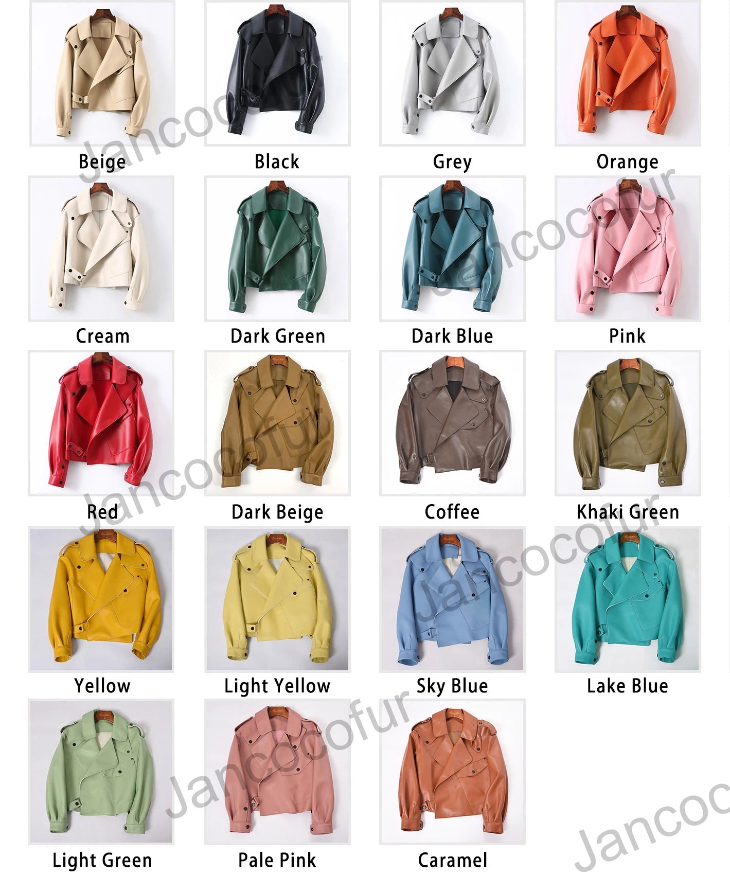 Multi Color Genuine Sheepskin Bomber Leather Jacket Women Motorcycle Leather Jackets