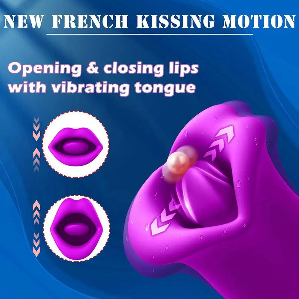 Sex Toys For Women Dildo Vibrator Tongue Licking Sucking Female Powerful Stimulator Adult Masturbation Sex Toys