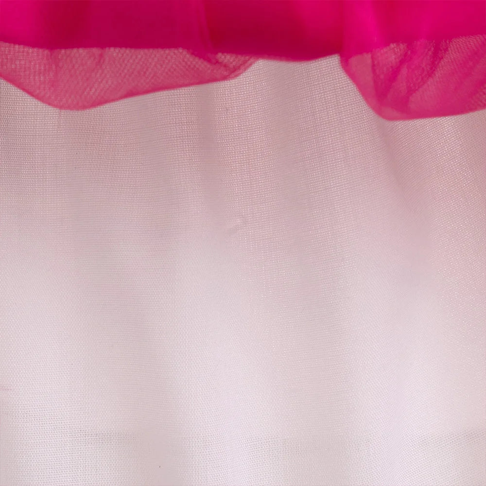 Fashion Big Bow Girls Party Dress Formal Pink Wedding Bridesmaid Birthday Princess Dresses for Girl Gala Christmas Kids Clothes